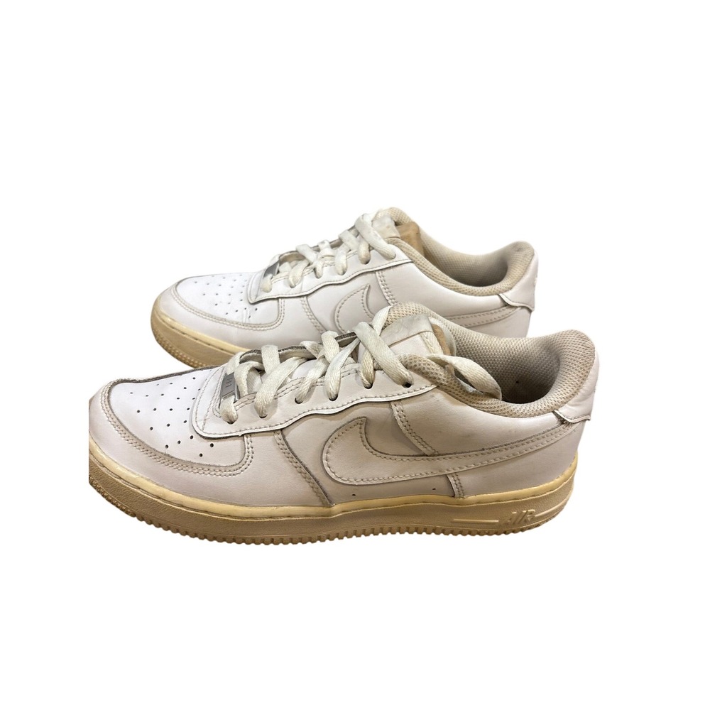 Nike Air Force 1 Low White Sneakers Men's Size 7Y EU‎ 40 Casual Athletic